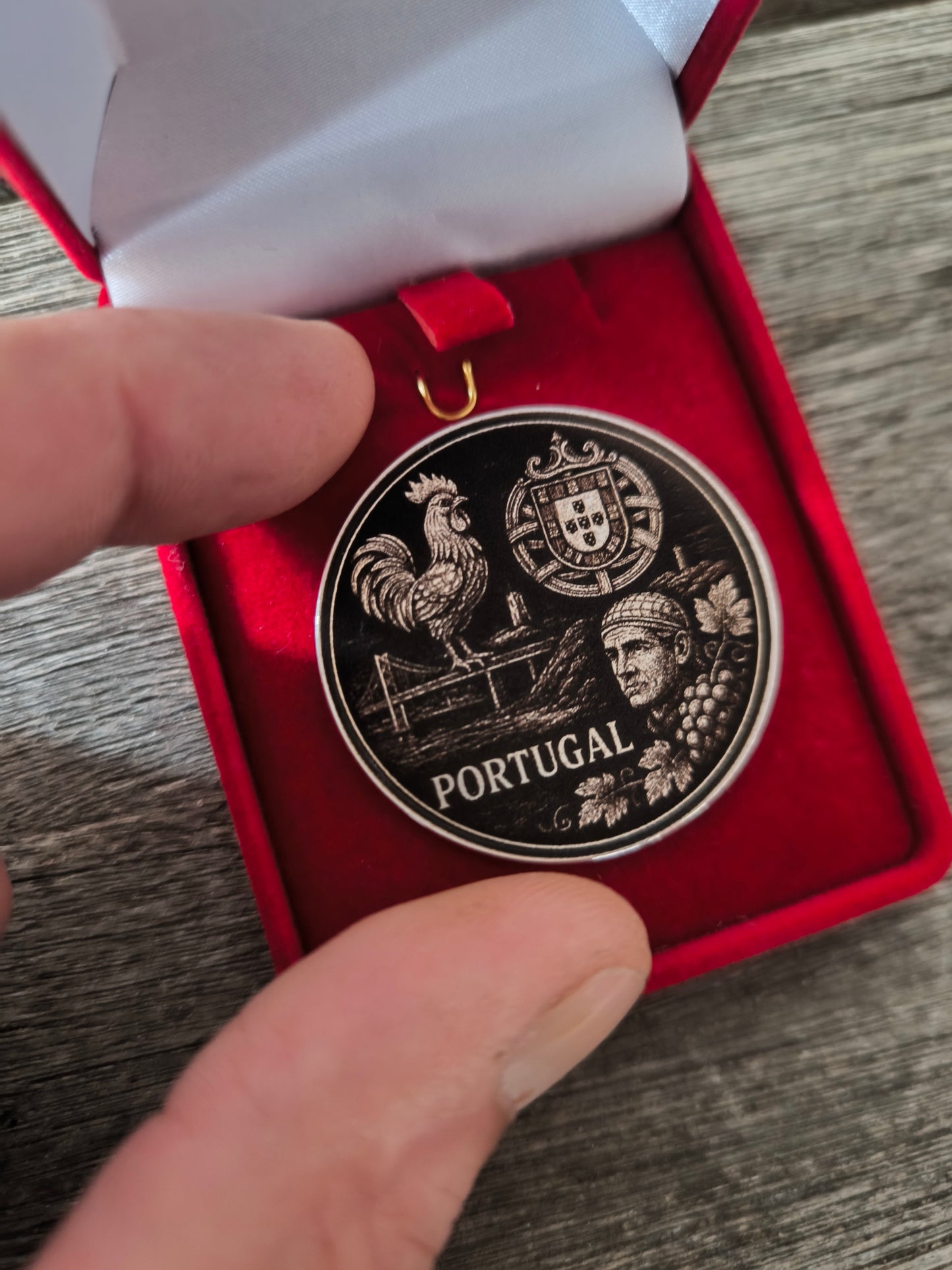La monnaie a personnalisé " Portugal "