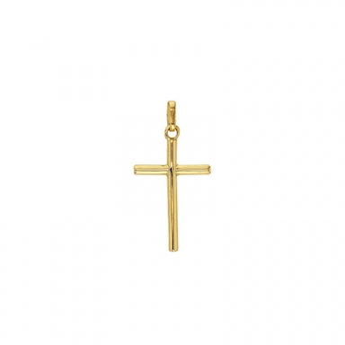 Pendentif croix en Or 750/1000 10 x 15mm