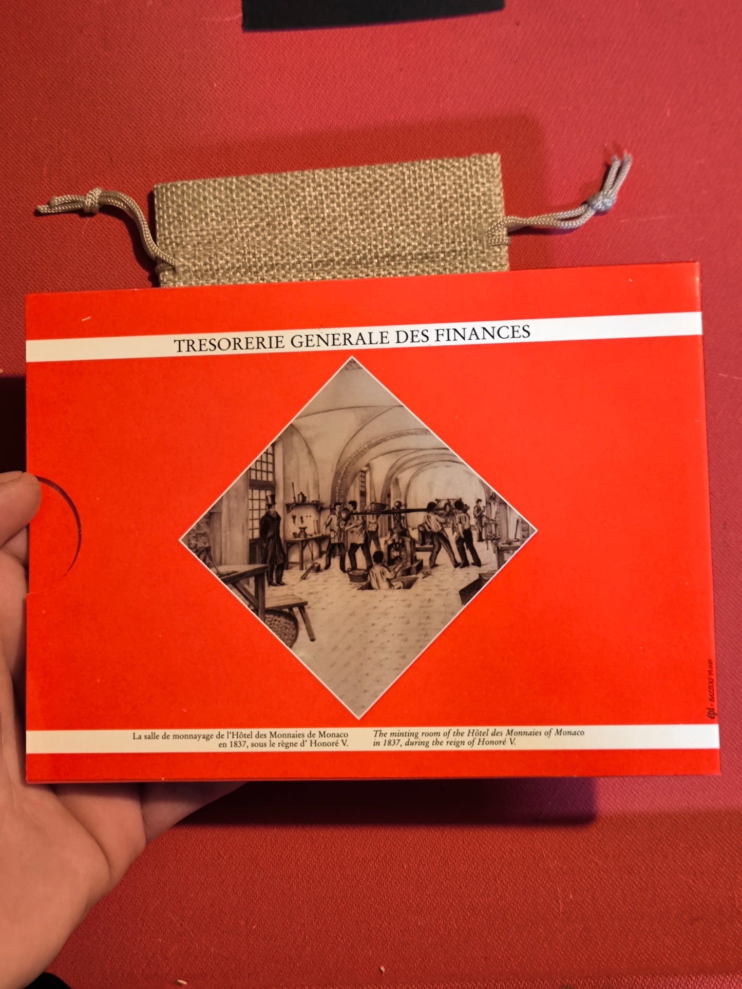 Coffret monnaies monaco 1995