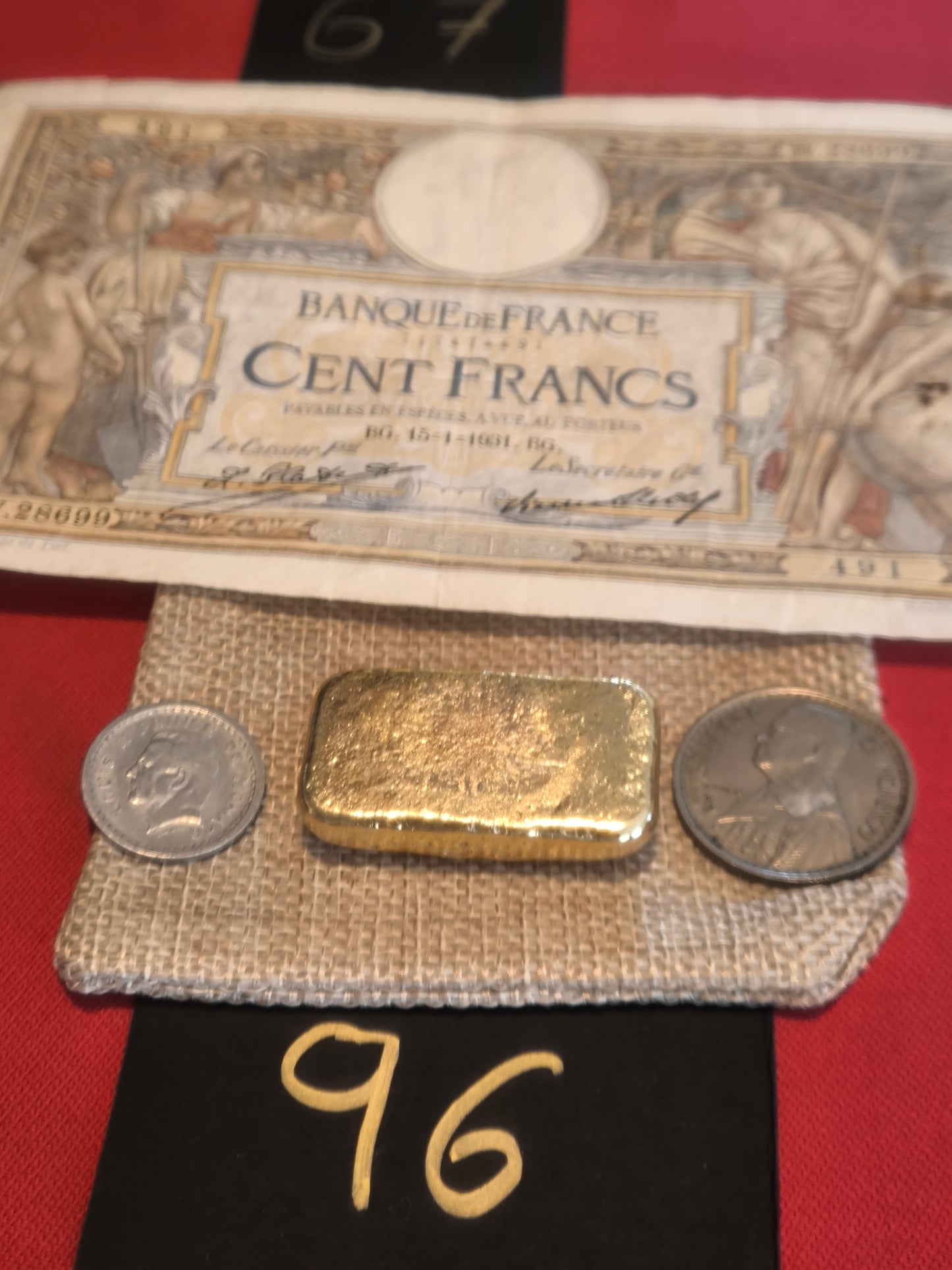 Pochette du lingoteur n° 96