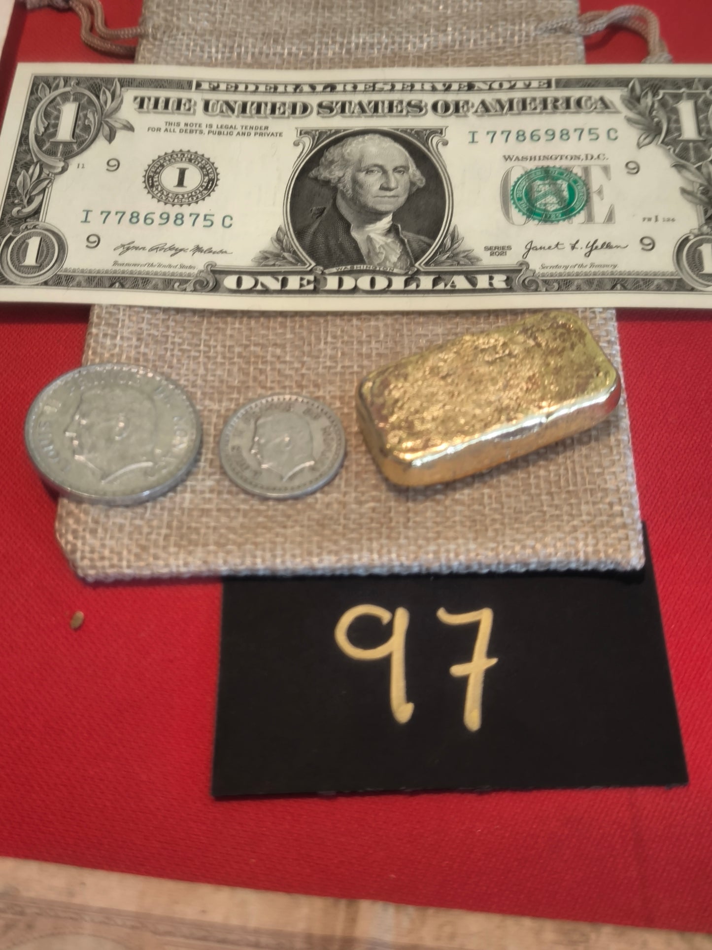 Pochette du lingoteur n° 97