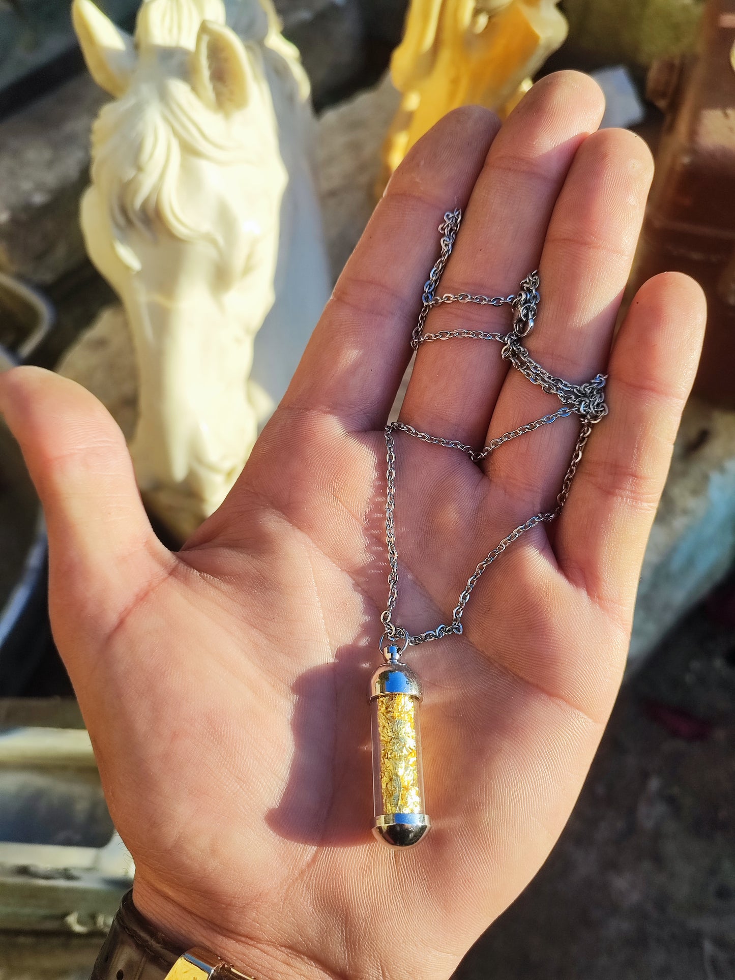 Pendentif du lingoteur 24 k