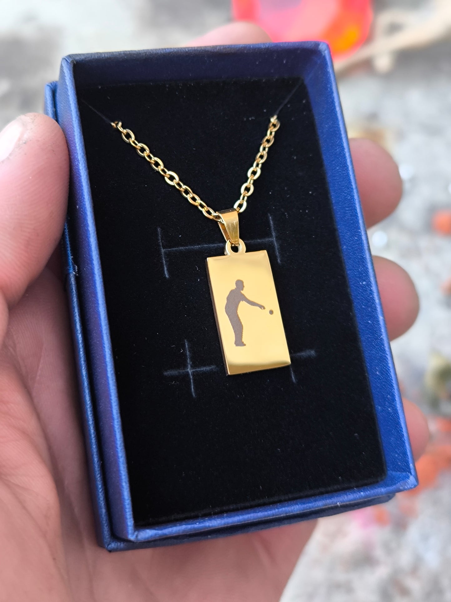 le pendentif lingot pétanque