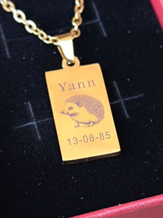 le pendentif lingot hérisson