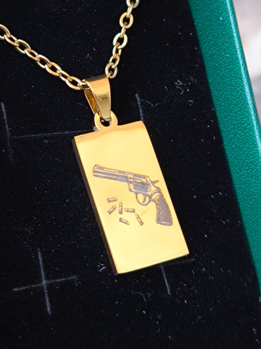 le pendentif lingot pistolet