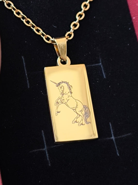 le pendentif lingot licorne