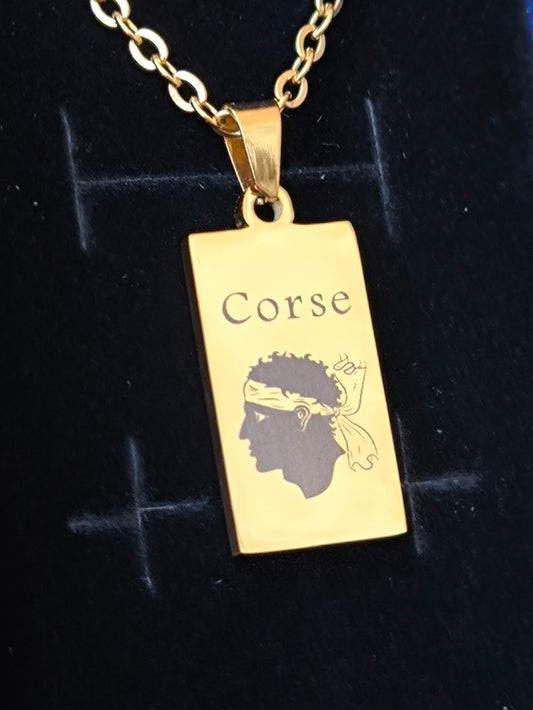 le pendentif lingot corse