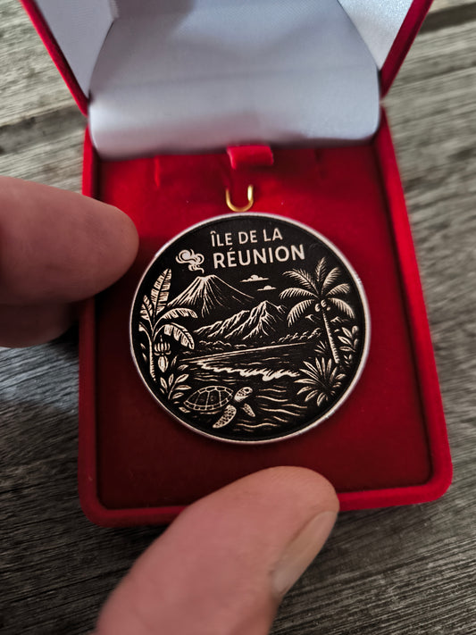 La monnaie a personnaliser " l'île de la Réunion "