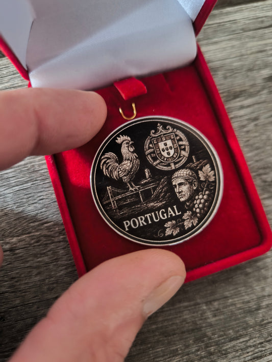 La monnaie a personnalisé " Portugal "