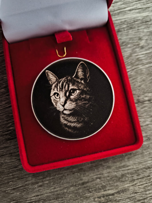 La monnaie à personnaliser " chat portrait "