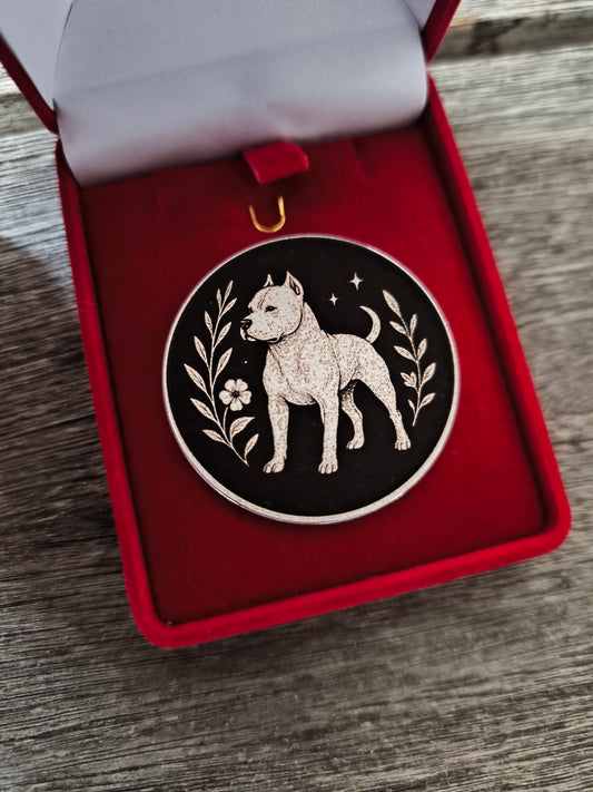 La monnaie a personnalisée " américan Staff "