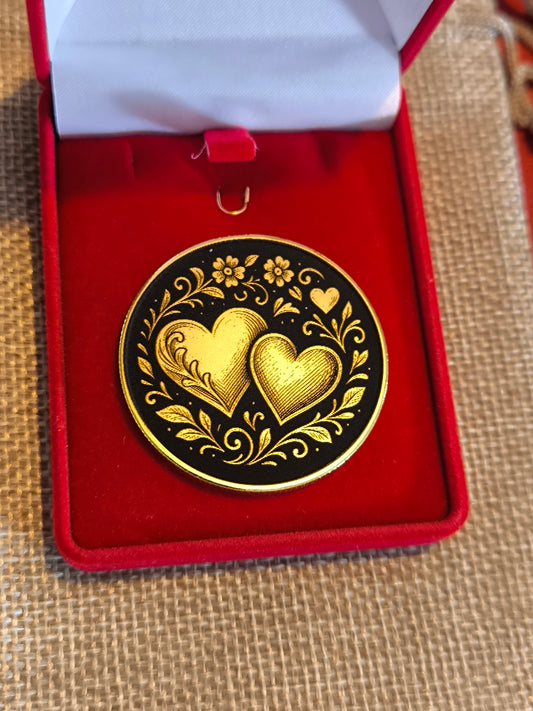 La monnaie à personnaliser " amour " n°1