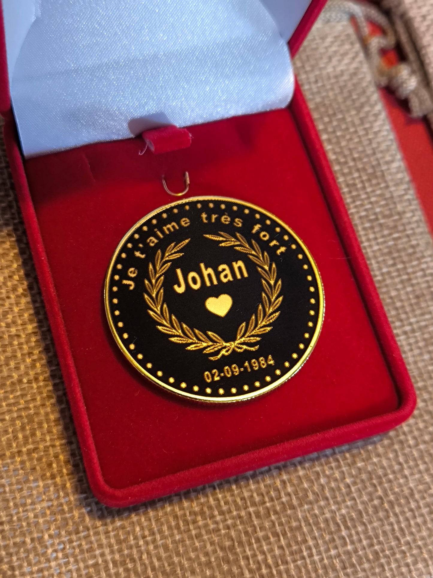 La monnaie à personnaliser "un grand-père en or"