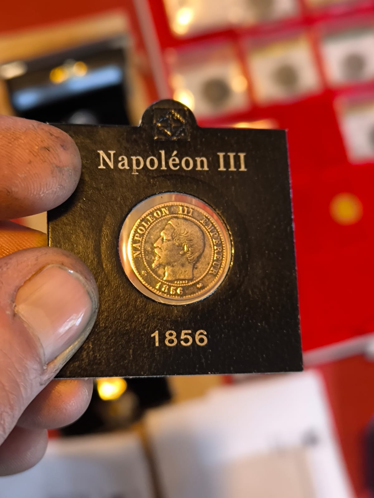 Monnaie Napoléon III de 1856