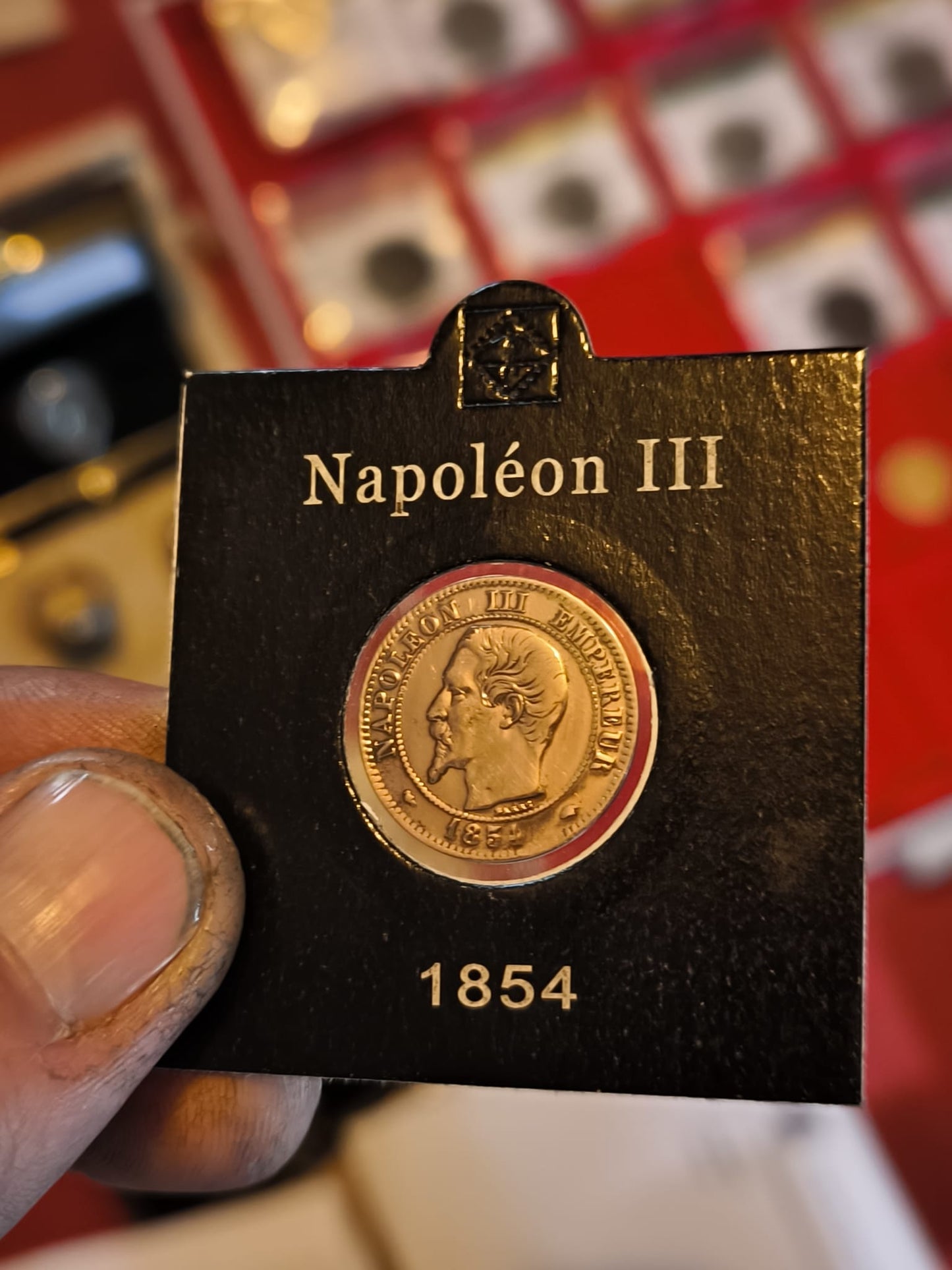 Monnaie Napoléon III de 1854