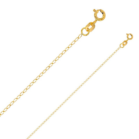 Chaîne de cou maille cheval Or 750/1000