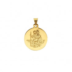 Médaille Saint Christophe en Or 750/1000