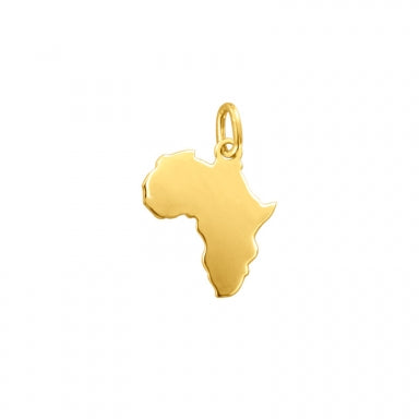 Pendentif Afrique Or 750/1000