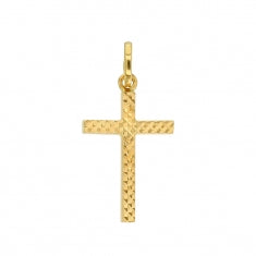 Pendentif Croix en Or 750/1000 petit modèle