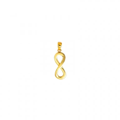 Pendentif infini en Or 375/1000