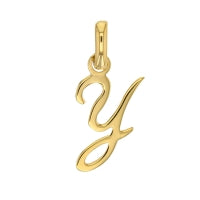 Pendentif initiale Y en Or 750/1000