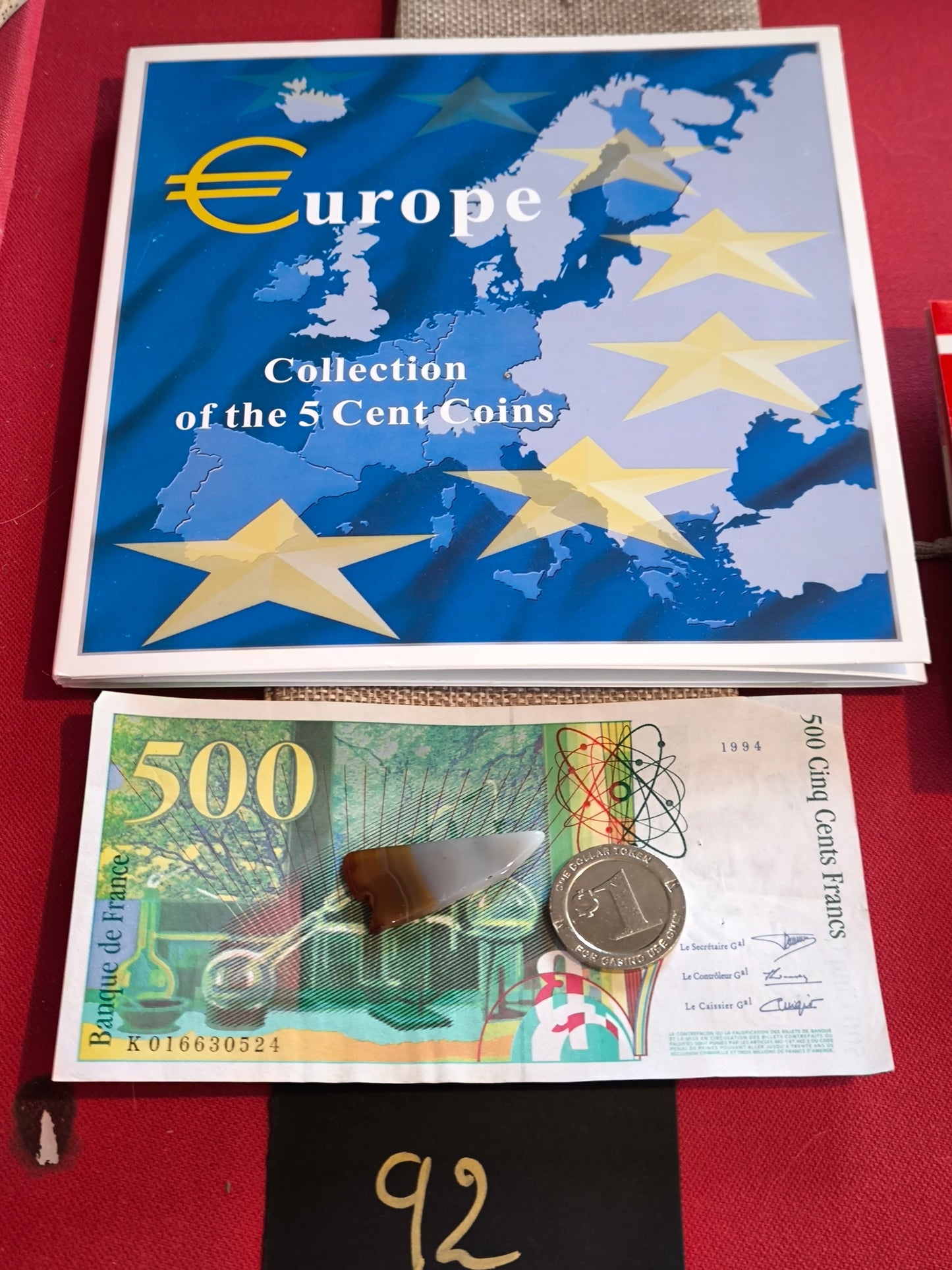 Pochette du lingoteur n° 92