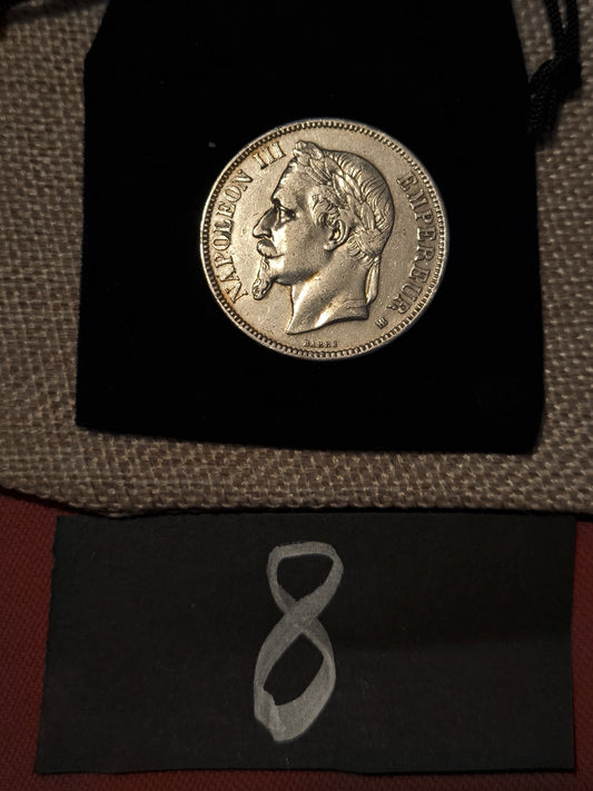 Pièce en argent Napoléon III – Écu de 5 francs