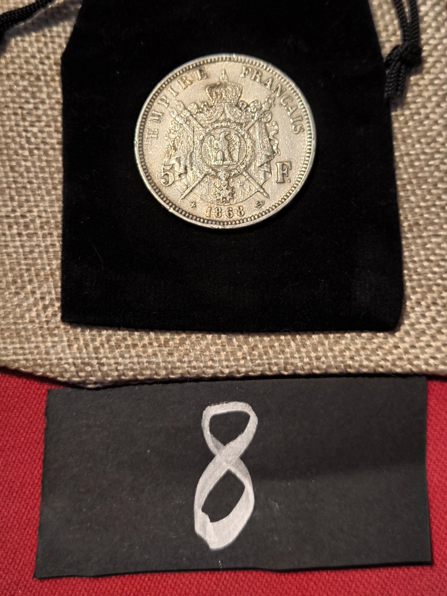 Pièce en argent Napoléon III – Écu de 5 francs