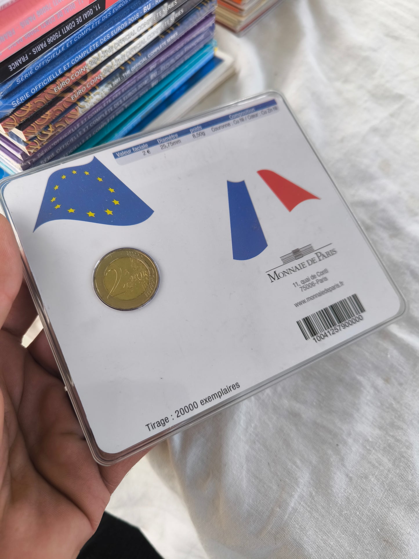 2 Euros Commémorative 2009 - 10 ans de l'UEM - Écrin Officiel